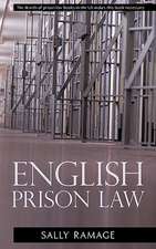 English Prison Law