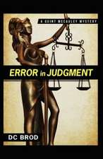 Error in Judgment