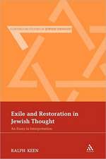 Exile and Restoration in Jewish Thought