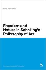 Freedom and Nature in Schelling's Philosophy of Art