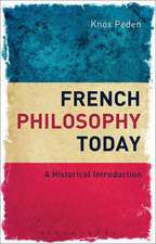 French Philosophy Today: Critical Interventions