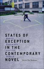 States of Exception in the Contemporary Novel: Martel, Eugenides, Coetzee, Sebald