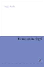 Education in Hegel