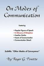 Pinette, R: On Modes of Communication