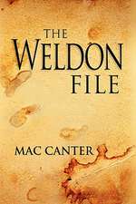 Canter, M: Weldon File