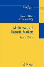 Mathematics of Financial Markets