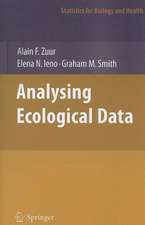 Analyzing Ecological Data