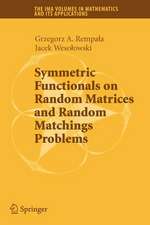 Symmetric Functionals on Random Matrices and Random Matchings Problems
