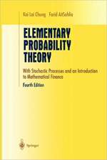 Elementary Probability Theory: With Stochastic Processes and an Introduction to Mathematical Finance