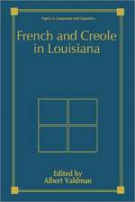 French and Creole in Louisiana