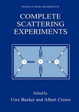 Complete Scattering Experiments