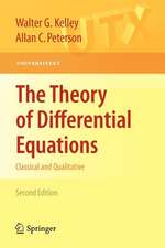 The Theory of Differential Equations: Classical and Qualitative