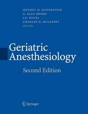 Geriatric Anesthesiology