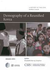 Demography of a Reunified Korea