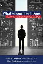 What Government Does