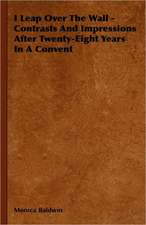 I Leap Over the Wall - Contrasts and Impressions After Twenty-Eight Years in a Convent: Theory and Applications