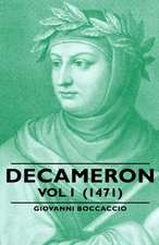 Decameron - Vol I (1471)