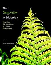 The Imagination in Education: Extending the Boundaries of Theory and Practice