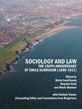 Sociology and Law: The 150th Anniversary of Emile Durkheim (1858-1917)