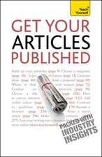 Get Your Articles Published: Teach Yourself