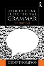 Introducing Functional Grammar