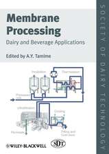 Membrane Processing – Dairy and Beverage Applications