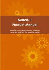 Match-It Product Manual