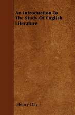 An Introduction To The Study Of English Literature