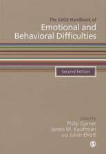 The SAGE Handbook of Emotional and Behavioral Difficulties