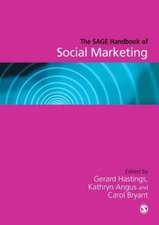 The SAGE Handbook of Social Marketing