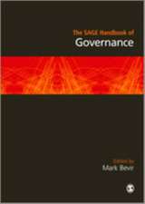 The SAGE Handbook of Governance