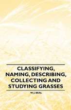 Classifying, Naming, Describing, Collecting and Studying Grasses