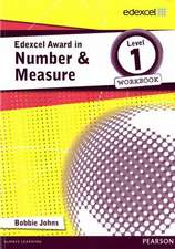 Edexcel Award in Number and Measure Level 1 Workbook