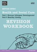 Pearson REVISE BTEC First in Health and Social Care Revision Workbook - for 2025 and 2026 exams