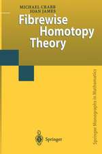 Fibrewise Homotopy Theory