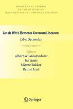 Jan de Witt’s Elementa Curvarum Linearum: Liber Secundus