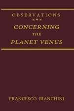 Observations Concerning the Planet Venus