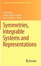 Symmetries, Integrable Systems and Representations