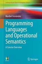 Programming Languages and Operational Semantics: A Concise Overview