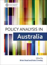 Policy Analysis in Australia