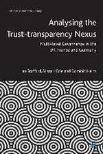 Analysing the Trust–Transparency Nexus – Multi– level Governance in the UK, France and Germany