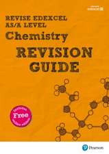 Pearson REVISE Edexcel AS/A Level Chemistry: Revision Guide inc online edition - for 2025, 2026 exams