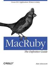 MacRuby – The Definitive Guide