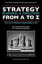 Strategy Planning & Execution from A to Z