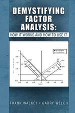 Demystifying Factor Analysis