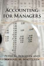 Accounting for Managers