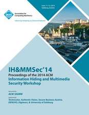 Ih&mmsec 14 2nd ACM Workshop on Information Hiding and Multimedia Security