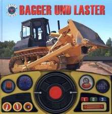 Lenkradbuch Bagger und Laster