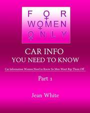 For Women Only-Car Info You Need to Know