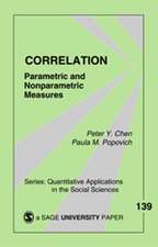 Correlation: Parametric and Nonparametric Measures